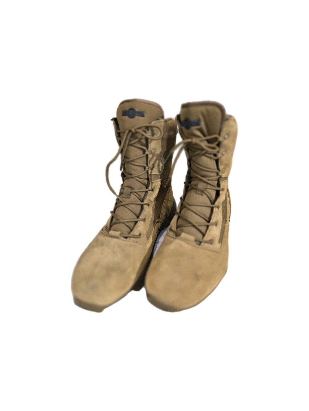 interceptor tactical boots Sz 13 Suede Nylon Military Combat Gorp Core Tan